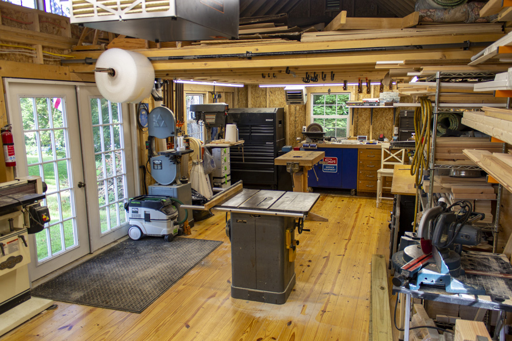what is woodwork shop?