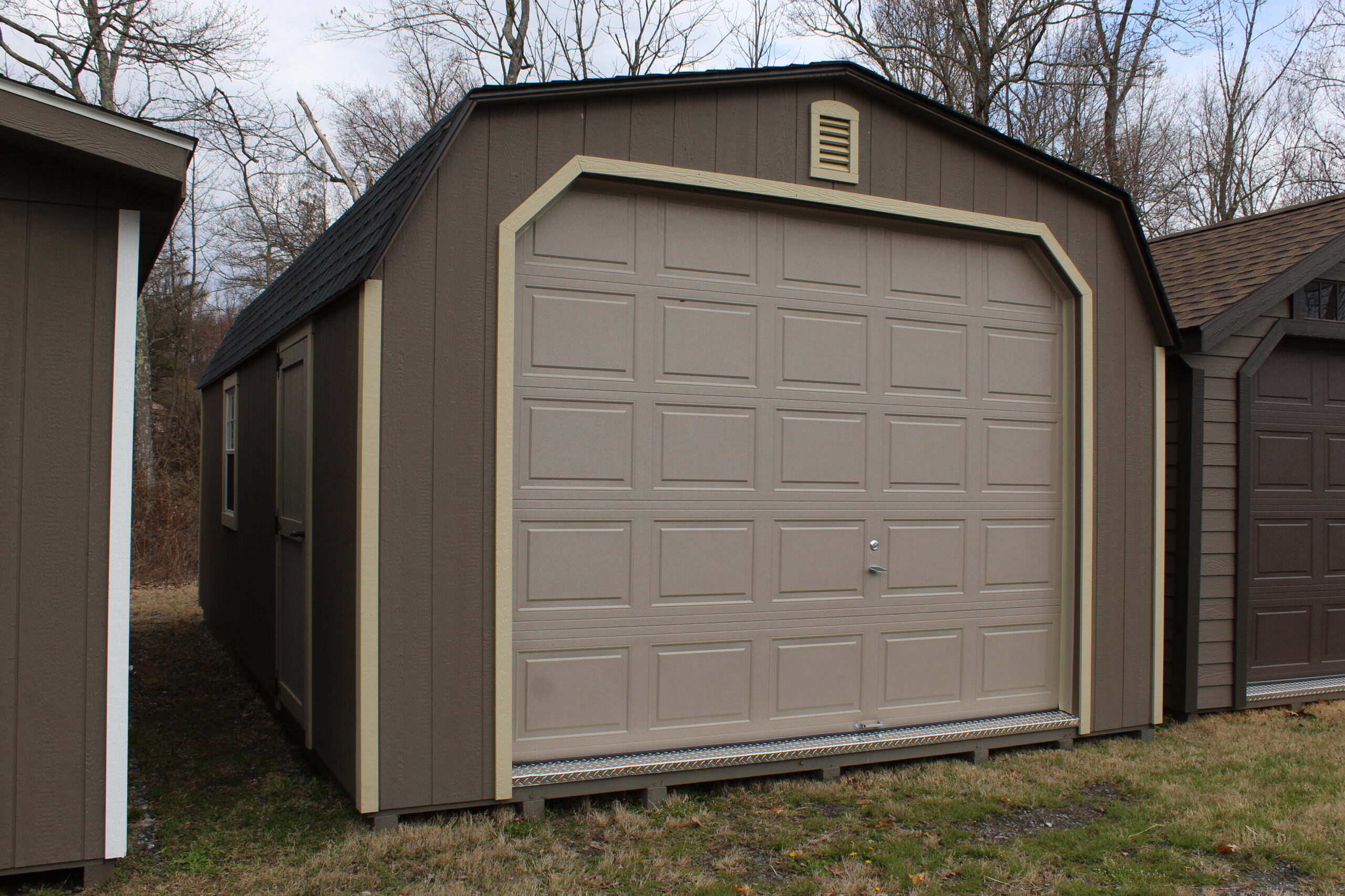 14×24 High Barn Garage with SmartTec Siding