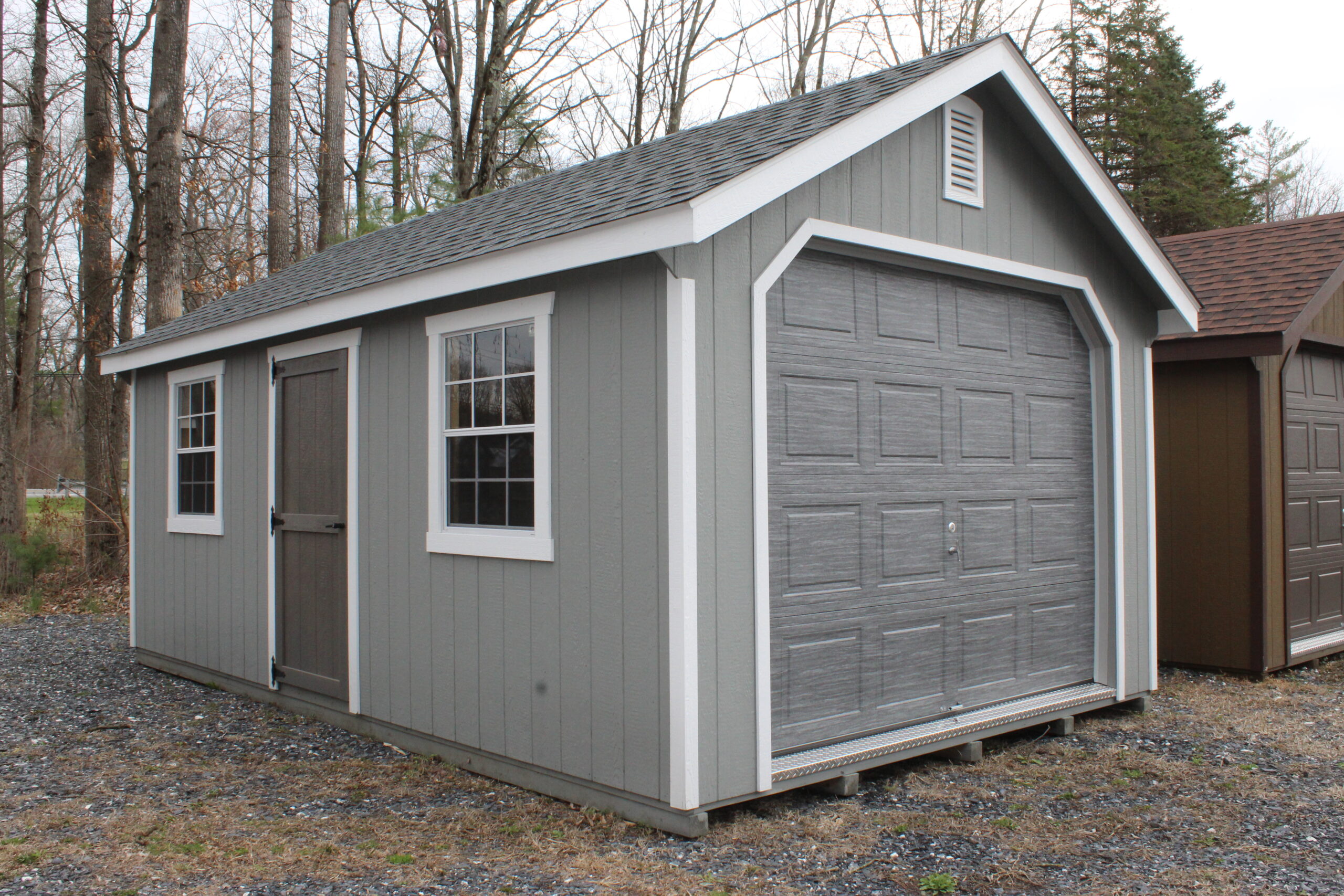 12×20 Garden Shed Garage with SmartTec Siding